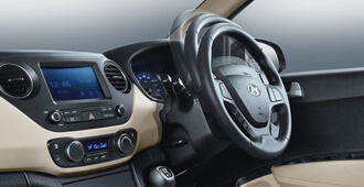 Nội thất Hyundai Grand i10 sedan 1,2MT BASE 4
